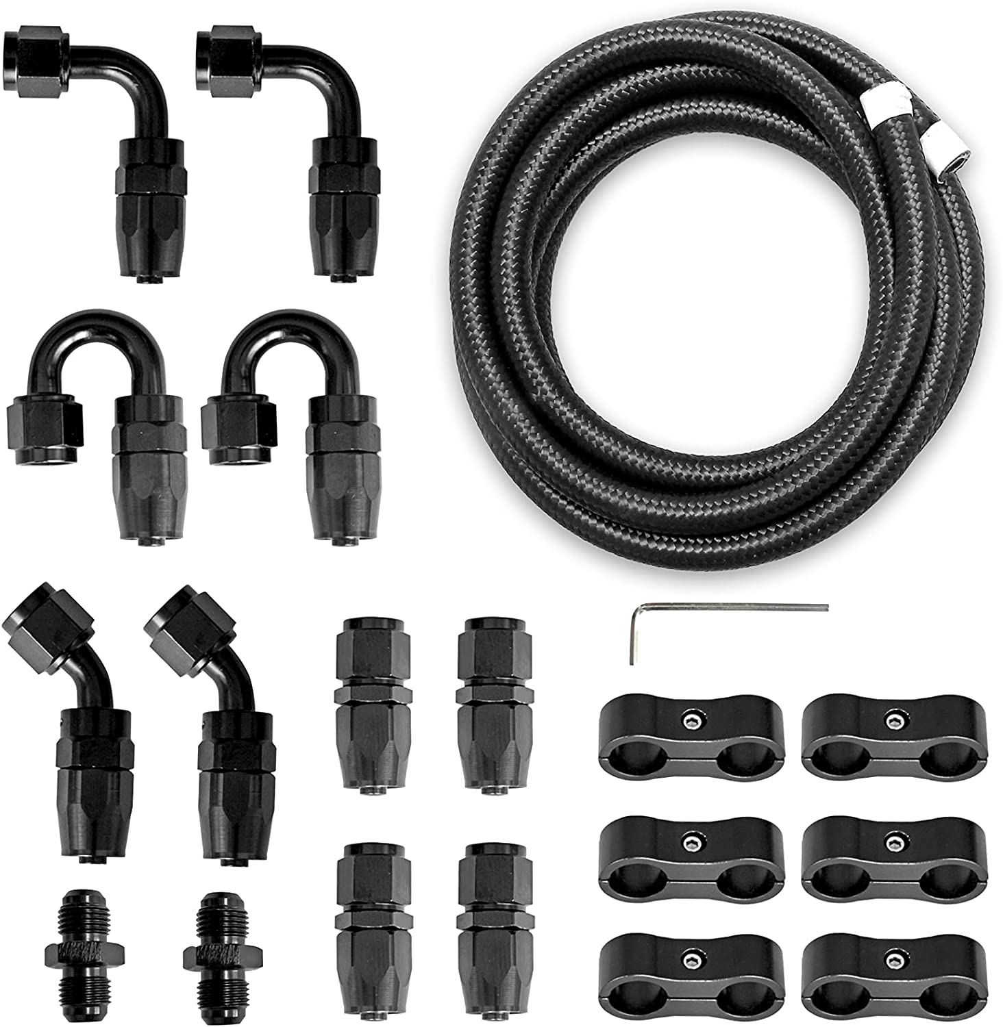 6AN Fuel Line Kit High Quality 10ft 